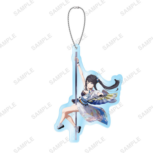 『ポールプリンセス!!』アクリルキーホルダー(蒼唯ノア)